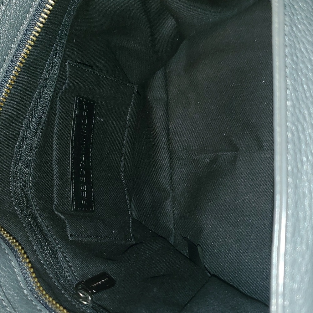 Rebecca Minkoff brand - 100% Leather - Grey handbag. - Picture 8 of 16